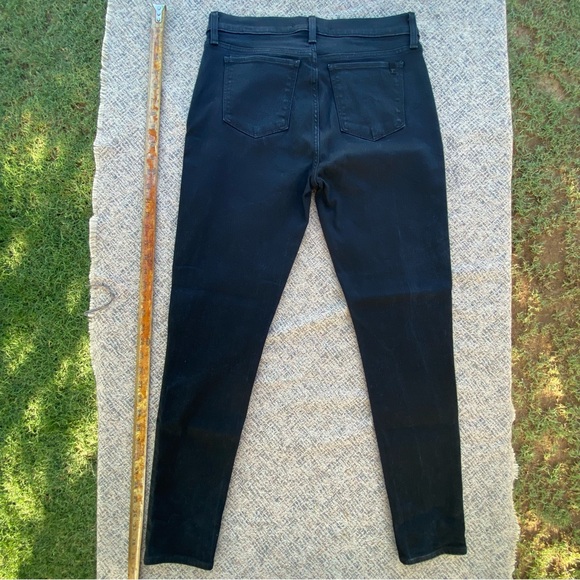 Joes Jeans Flawless the Icon Mid Rise Skinny Ankle Black Denim Jeans size 30 10 - Picture 12 of 15